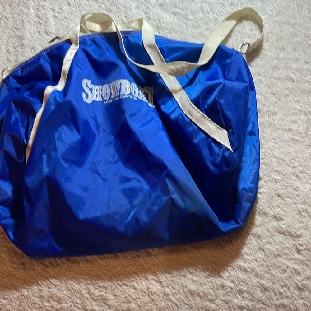 Vintage showboat casino, hotel Atlantic City duffel bag